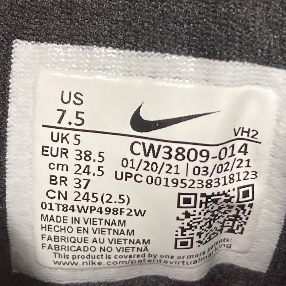 Nike Women's Juniper Trail Black/Pink Running/Hiking Sneaker Shoes Size US 7.5 - Picture 11 of 11